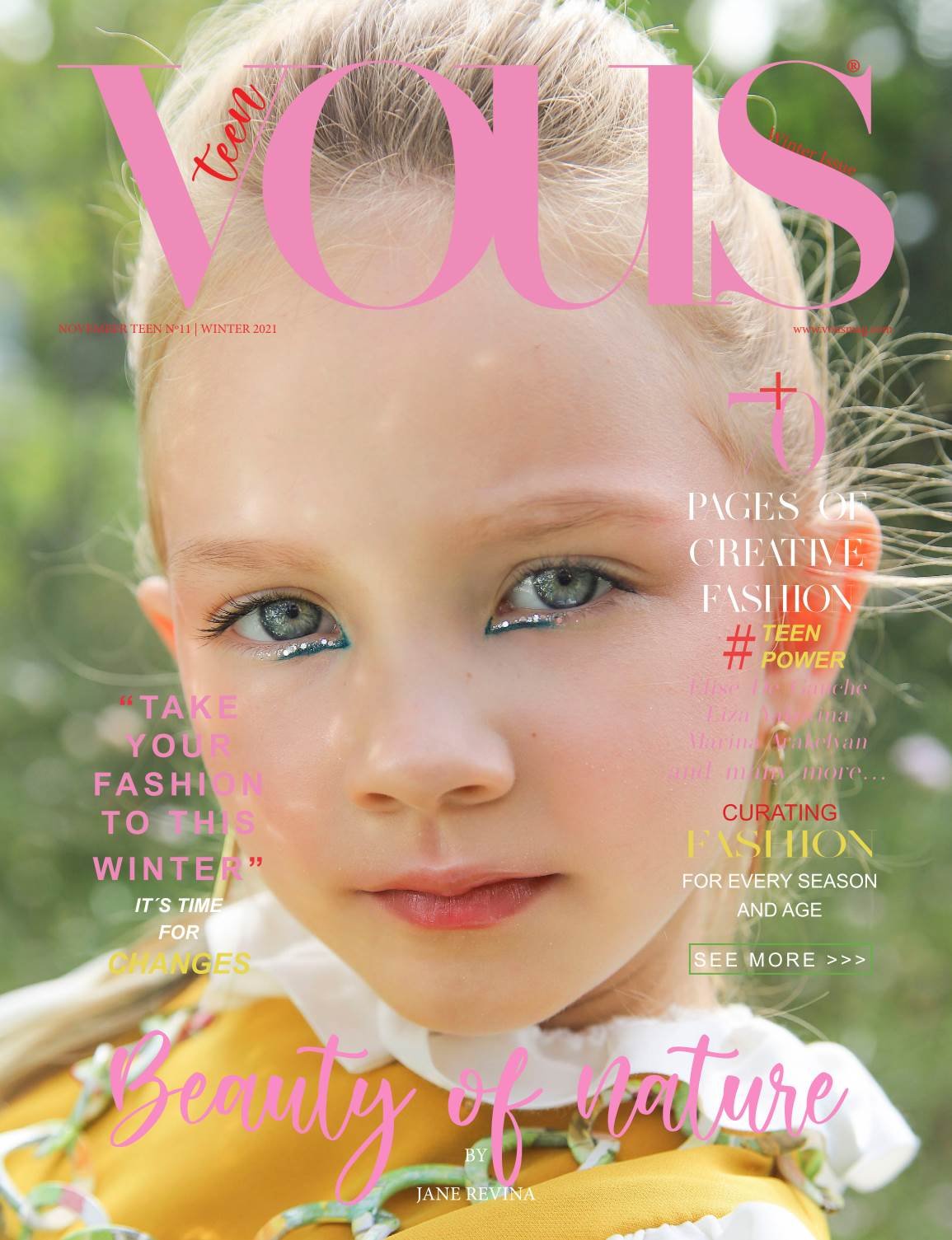 VOUS Magazine · The November Teen Edition · Vol.11 · 2021