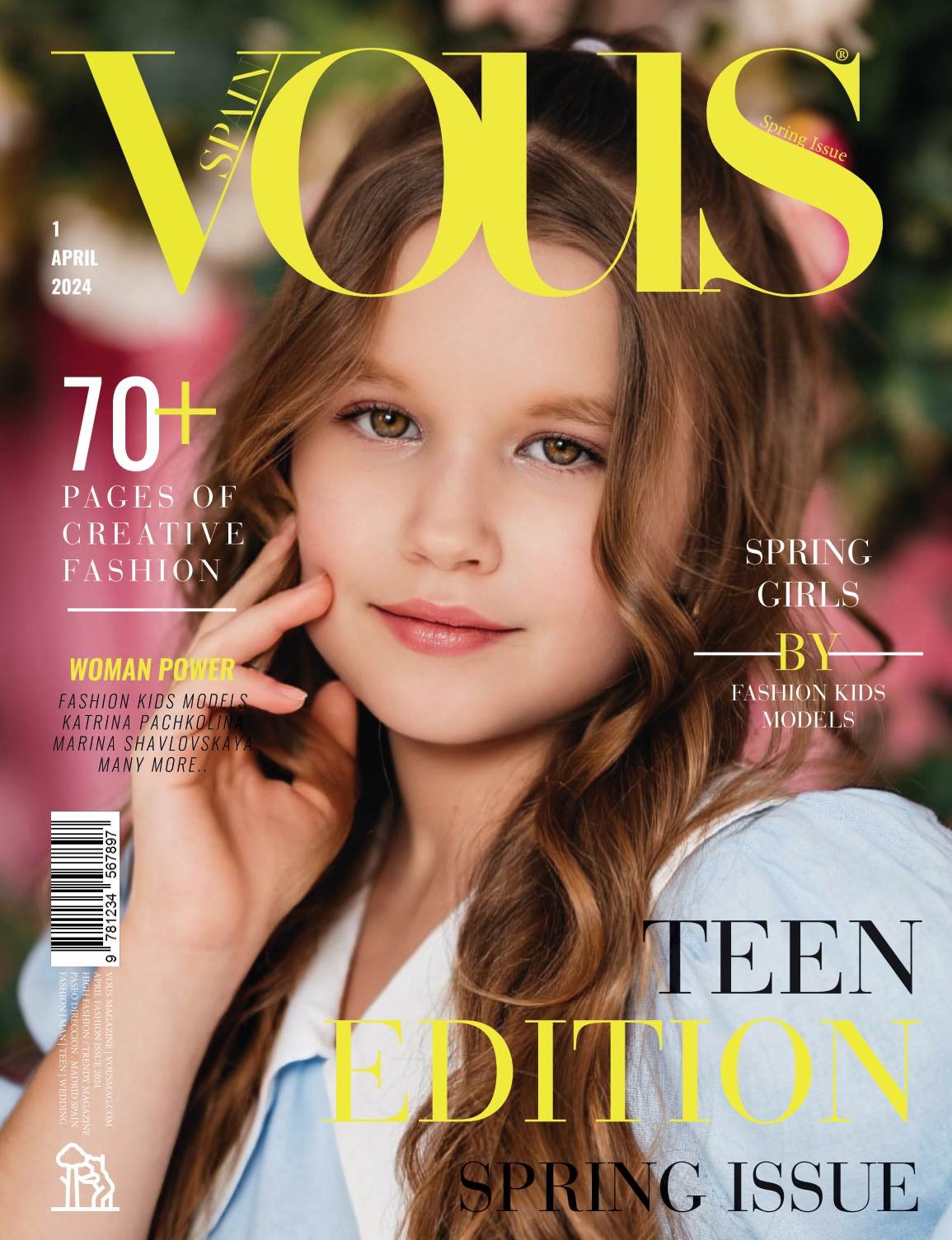 VOUS Magazine — The April Teen Edition Vol. 1 2024 cover
