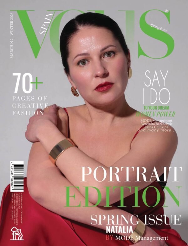 VOUS Magazine · The March Portrait Edition · Vol.2 · 2026 cover