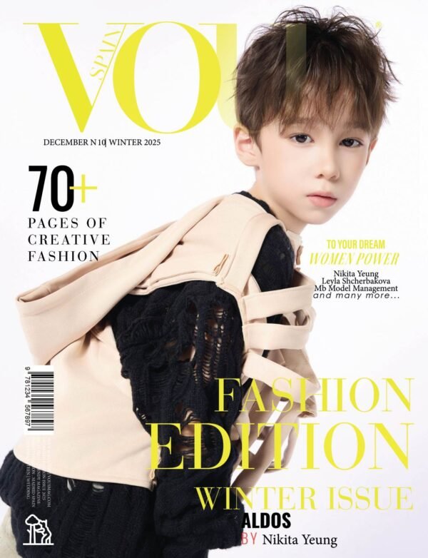 VOUS Magazine · The December Teen Edition · Vol.10 · 2025 cover
