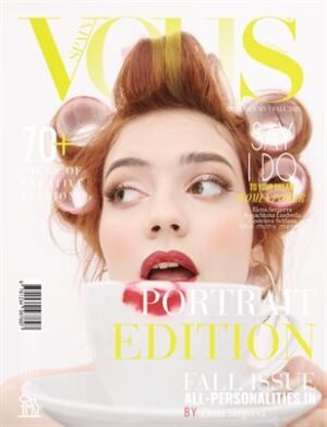 VOUS Magazine | The October Portrait Edition | Vol.5 | 2025 cover