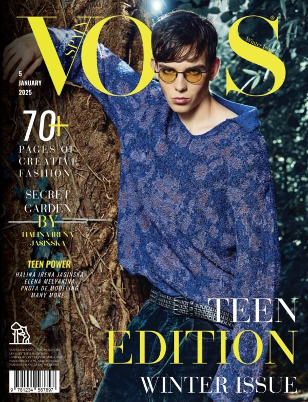 VOUS Magazine · The January Teen Edition · Vol.5 · 2025 cover