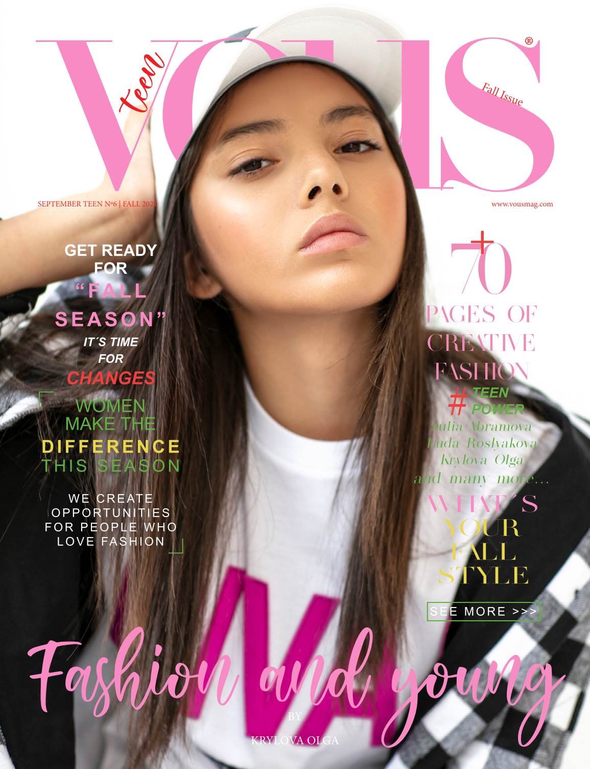 VOUS Magazine · The September Teen Edition · Vol.6 · 2021