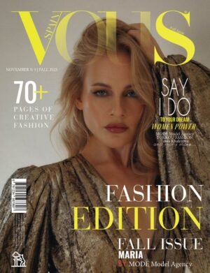 VOUS Magazine | The November Fashion Edition | Vol.5 | 2025 cover