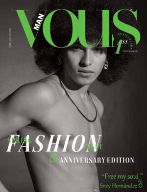 VOUS Magazine | The Man Edition | Vol.3 | April 2022 cover