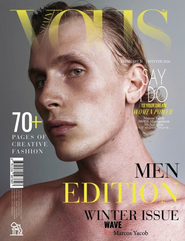 VOUS Magazine · The February Men Edition · Vol.2 · 2026 cover