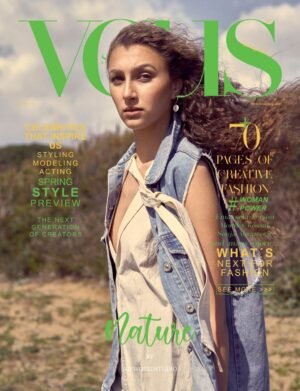 VOUS Magazine | The April Fashion & Beauty Edition | Vol.6 | 2021 cover