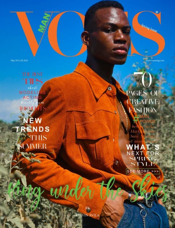 VOUS Magazine · The Man Edition · Vol.4 · May 2021 cover