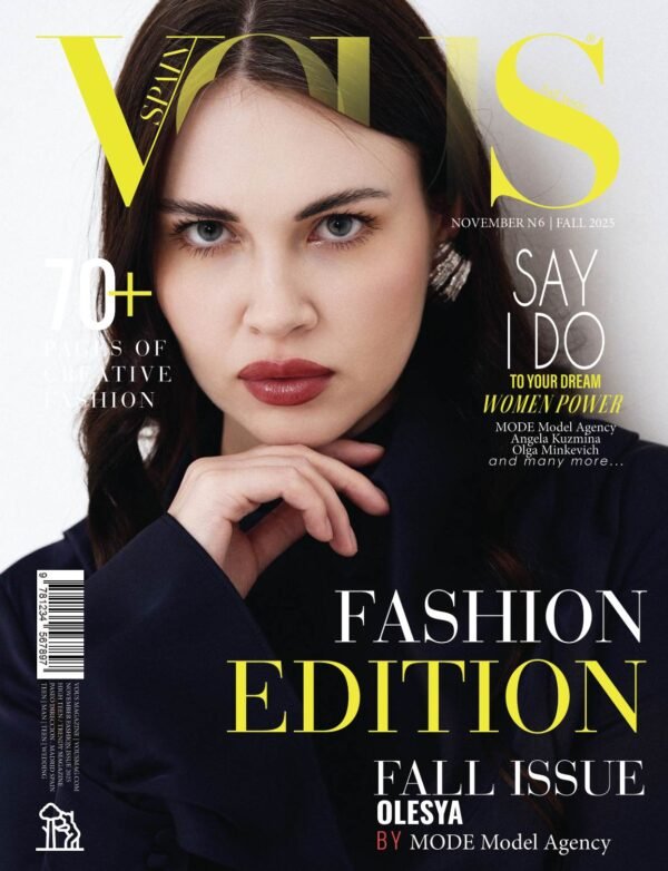 VOUS Magazine · The November Fashion Edition · Vol.6 · 2025 cover