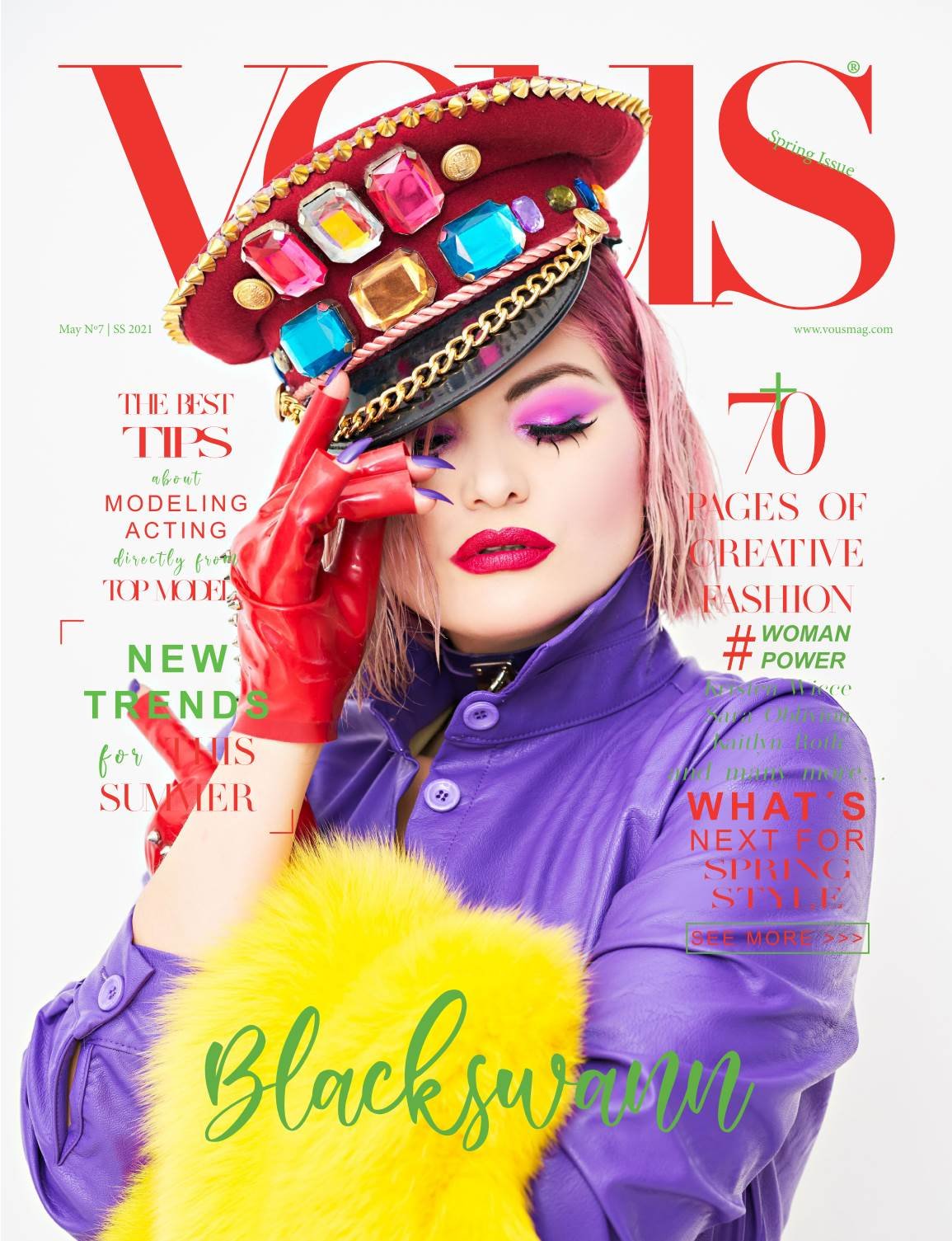 VOUS Magazine · The May Fashion & Beauty Edition · Vol.7 · 2021
