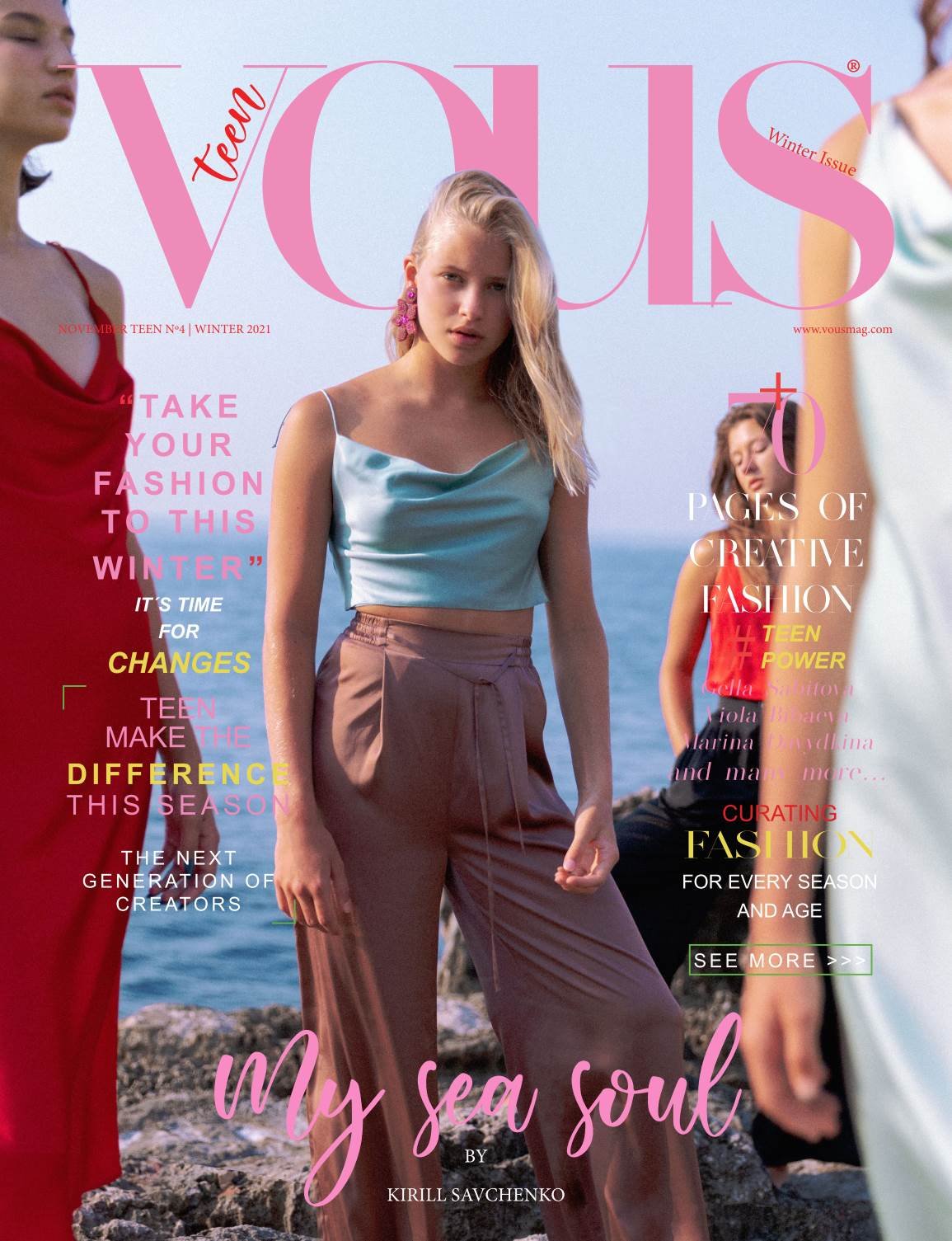 VOUS Magazine · The November Teen Edition · Vol.4 · 2021
