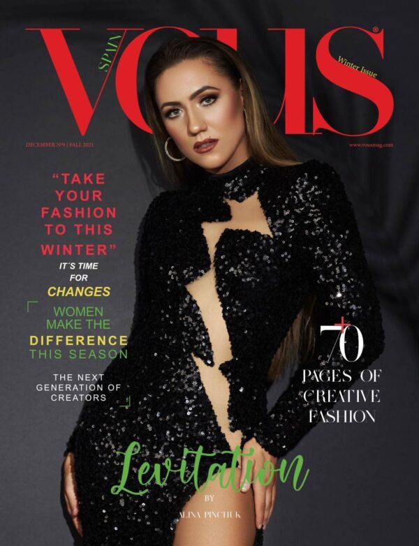 VOUS Magazine · The December Fashion & Beauty Edition · Vol.9 · 2021 cover