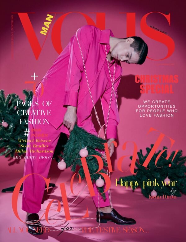 VOUS Magazine · The Man Edition · CHRISTMAS SPECIAL · Vol.1 · December 2021 cover