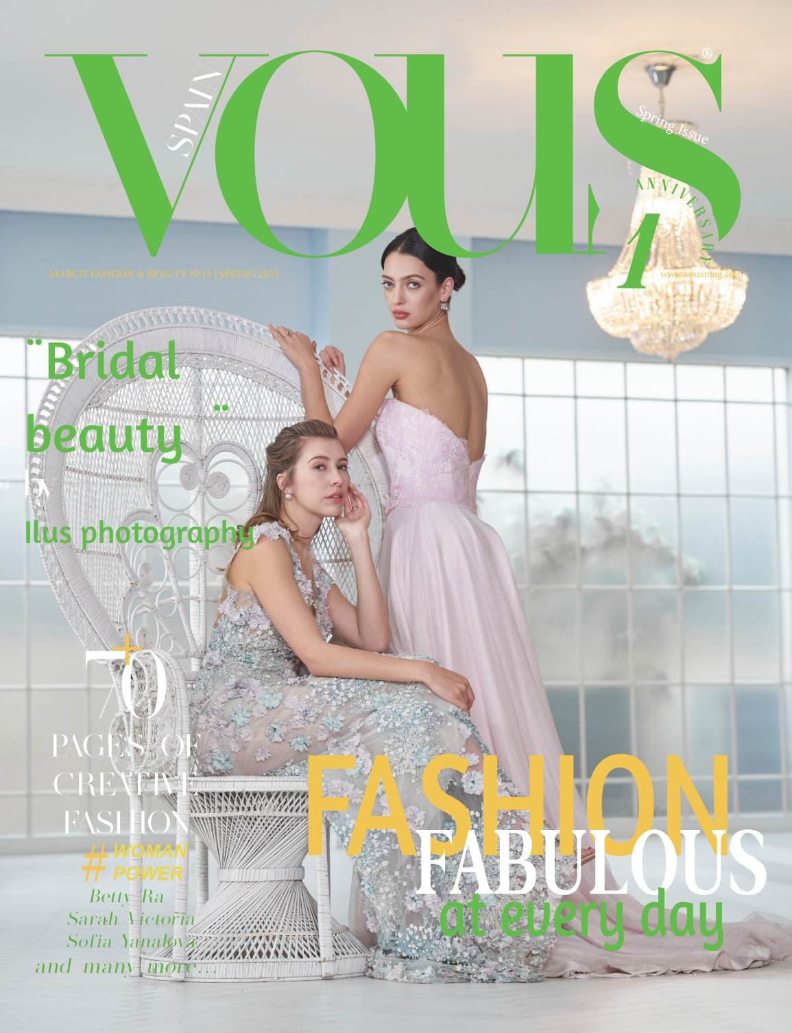 VOUS Magazine · The April Fashion & Beauty Edition · Vol.15 · 2022