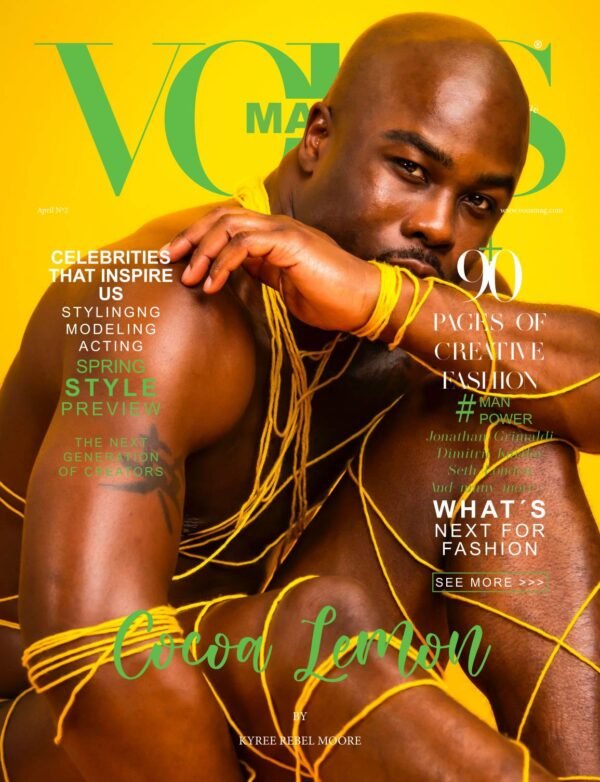VOUS Magazine · The Man Edition · Vol.2 · 2021 cover