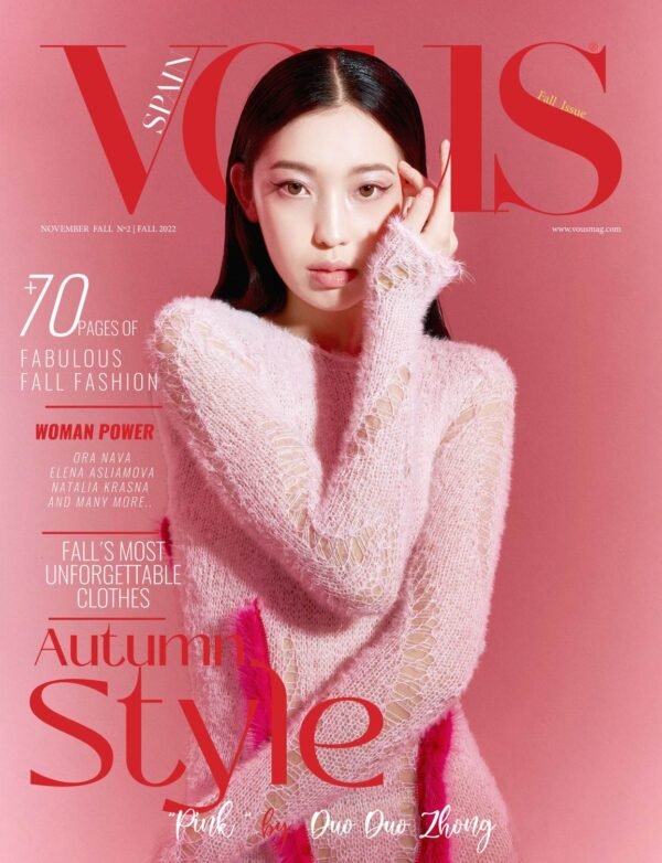 VOUS Magazine · The November Fashion & Beauty Edition · Vol.4 · 2022 cover