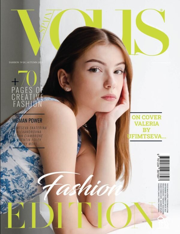 VOUS Magazine · The September Fashion & Beauty Edition · Vol.20 · 2023 cover