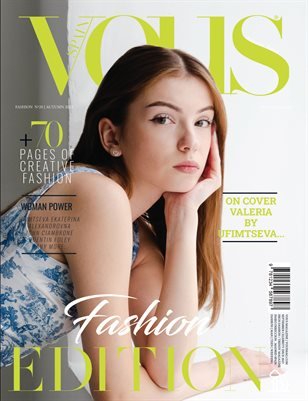 VOUS Magazine | The September Fashion & Beauty Edition | Vol.20 | 2023 cover
