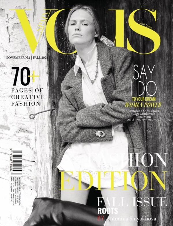 VOUS Magazine · The November Fashion Edition · Vol.2 · 2025 cover