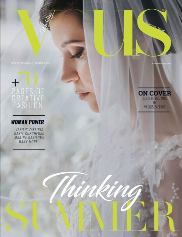 VOUS Magazine · The July Wedding Edition · Vol.2 · 2023 cover