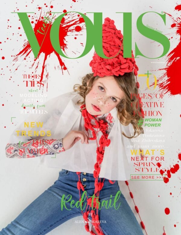 VOUS Magazine · The May Teen Edition · Vol.4 · 2021 cover