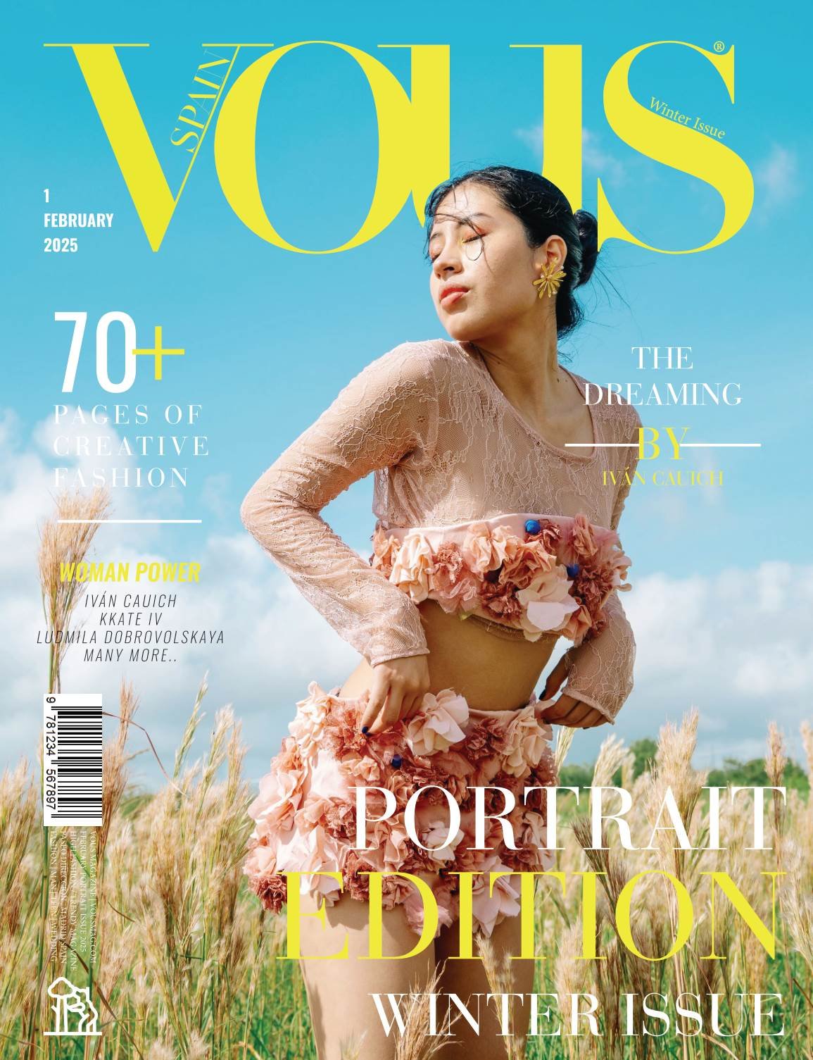 VOUS Magazine · The February Portrait Edition · Vol.1 · 2025