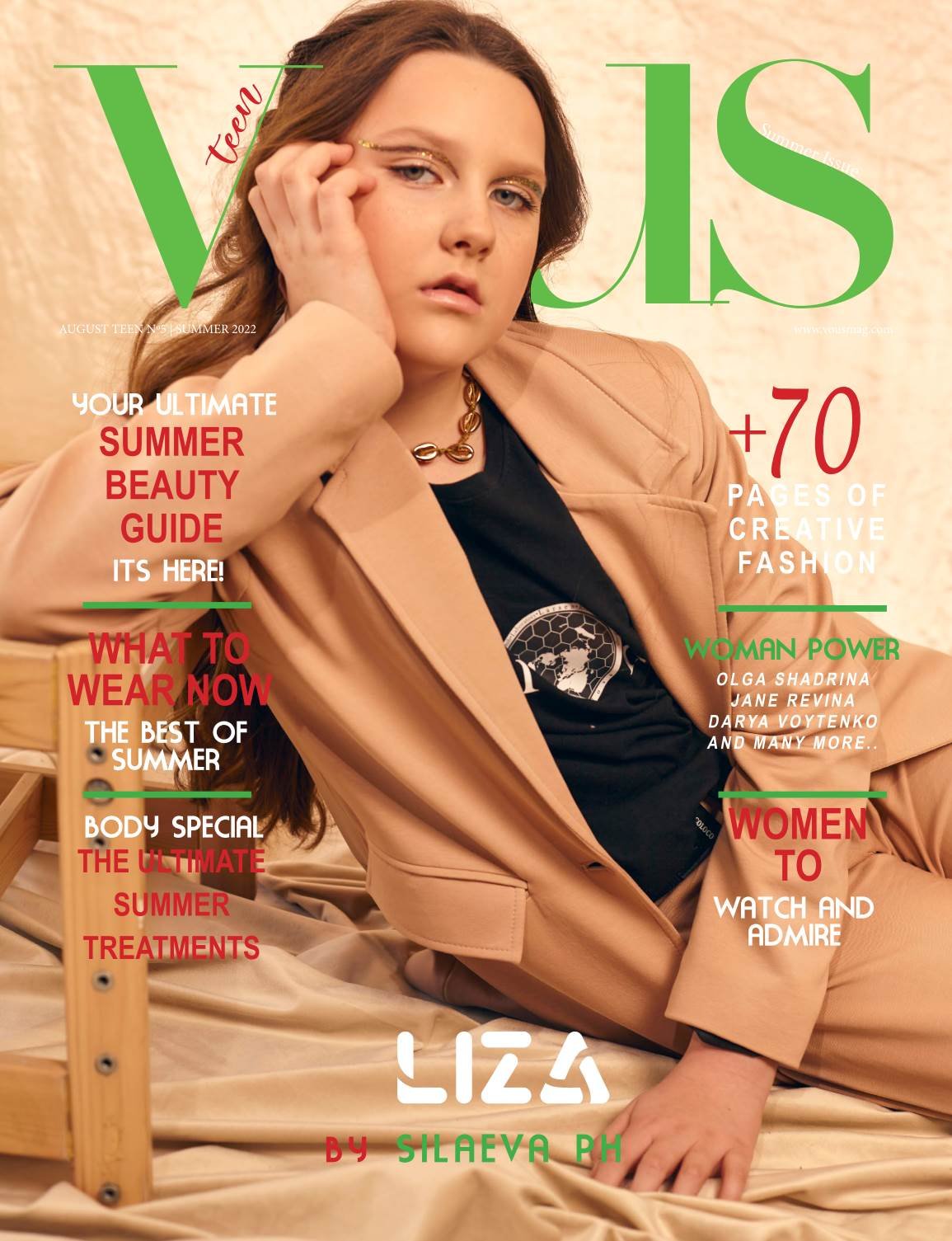 VOUS Magazine · The August Teen Edition · Vol.5 · 2022
