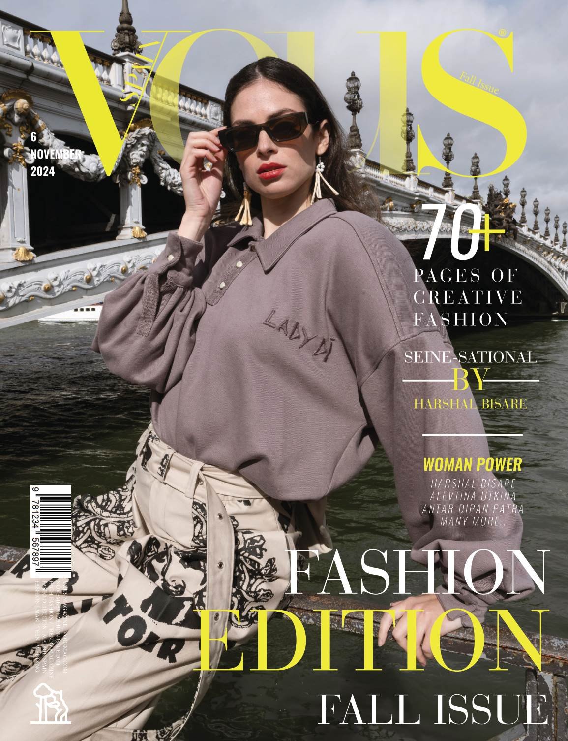 VOUS Magazine | The November Fashion & Beauty Edition | Vol.6 | 2024 cover