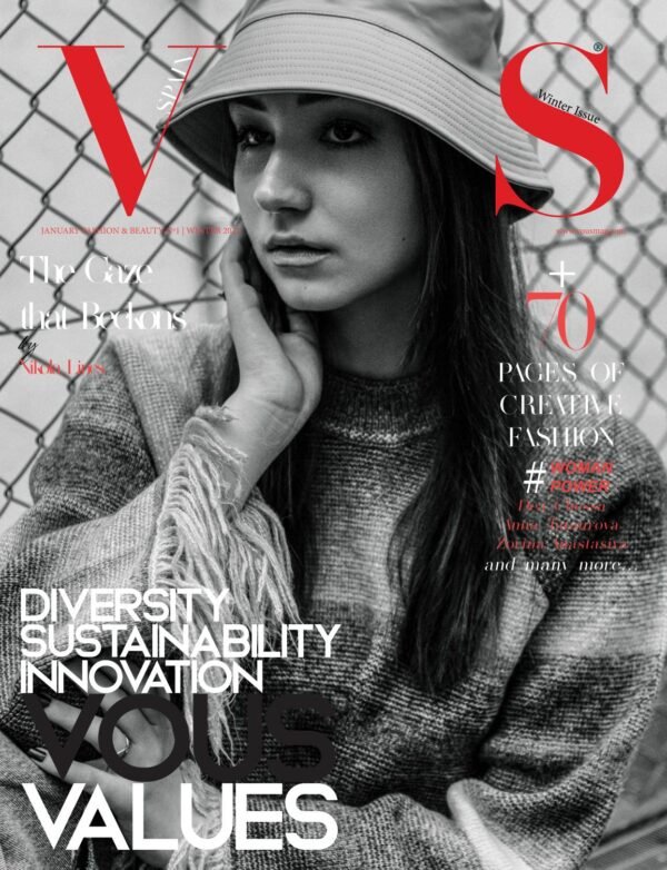 VOUS Magazine · The January Fashion & Beauty Edition · Vol.1 · 2022 cover
