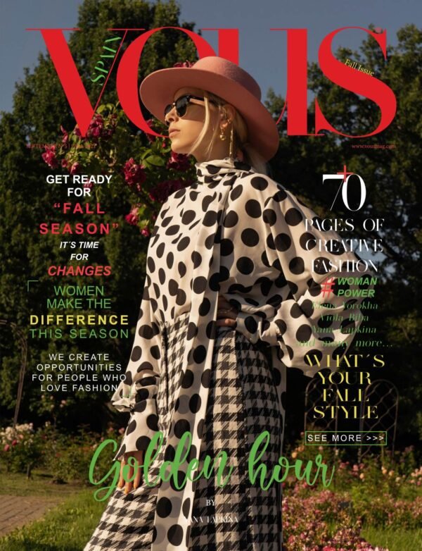 VOUS Magazine · The September Fashion & Beauty Edition · Vol.5 · 2021 cover