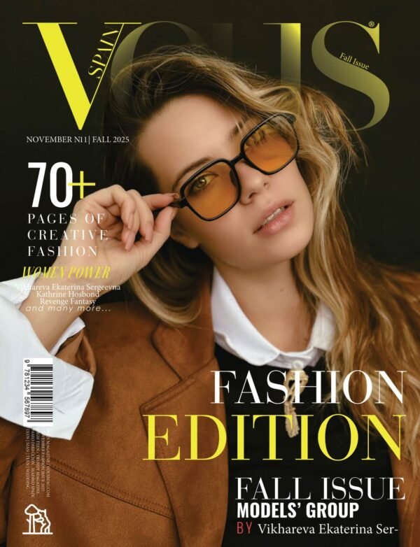 VOUS Magazine · The November Fashion Edition · Vol.11 · 2025 cover