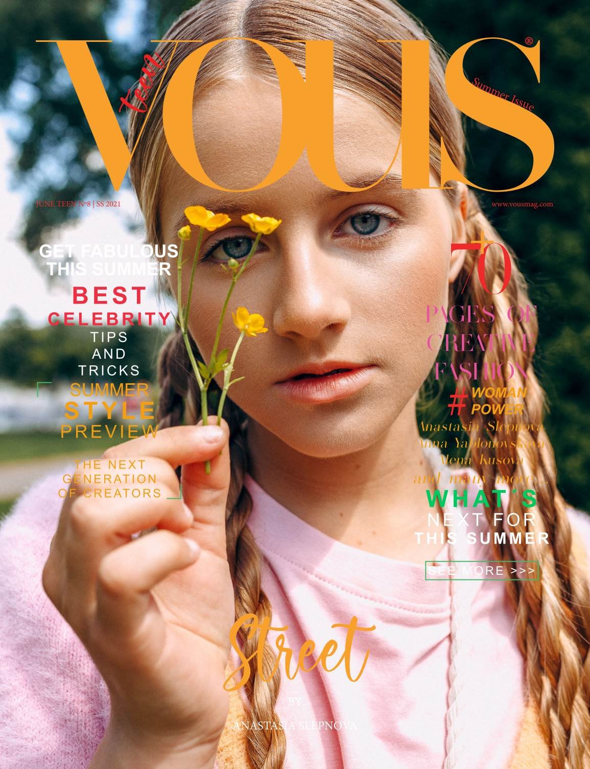 VOUS Magazine · The June Teen Edition · Vol.8 · 2021