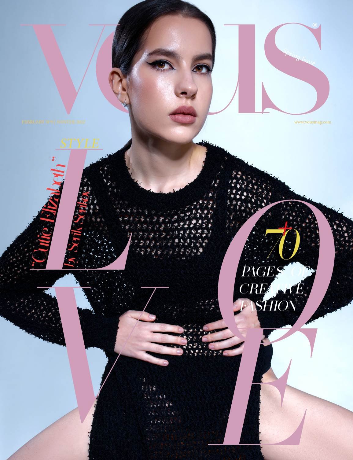 VOUS Magazine | The February Fashion & Beauty Edition | Vol.9 | 2022 cover