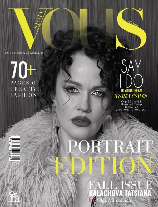 VOUS Magazine · The November Portrait Edition · Vol.2 · 2025 cover