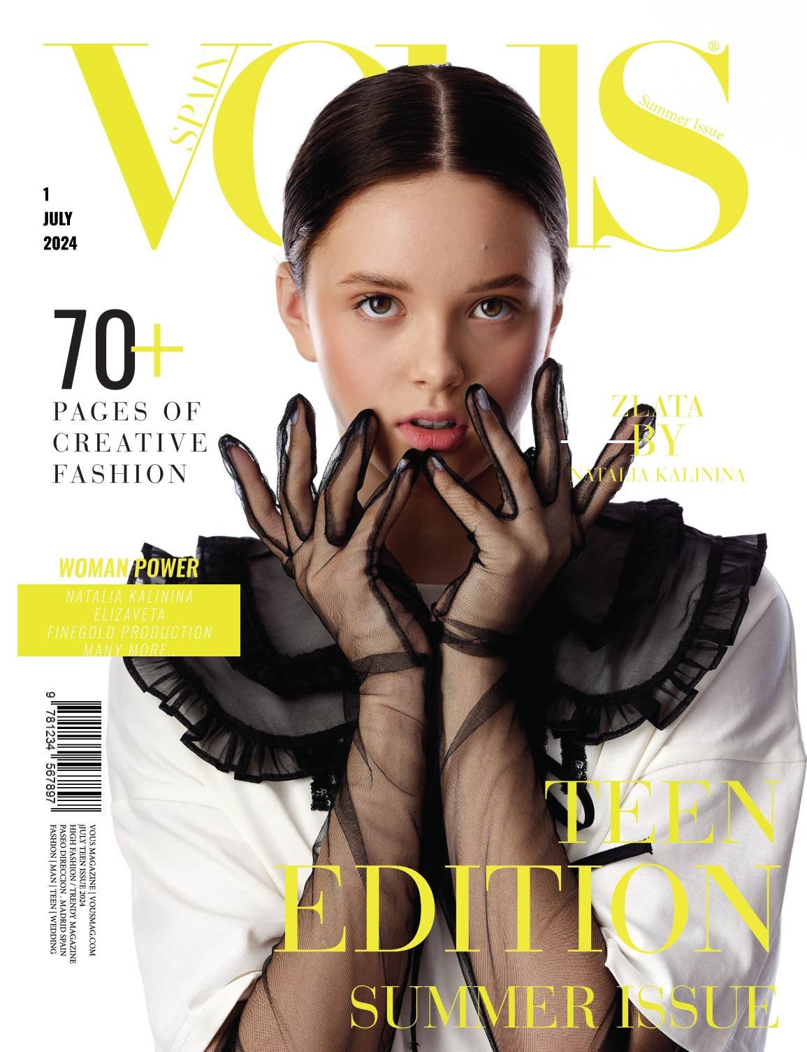 VOUS Magazine · The July Teen Edition · Vol.5 · 2024