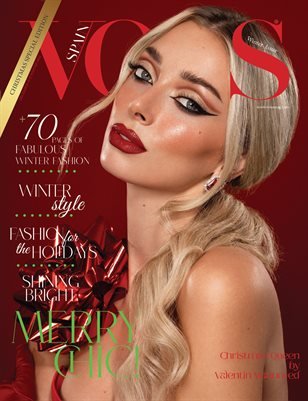 VOUS Magazine | The December Christmas Special Edition | Vol.3 | 2022 cover