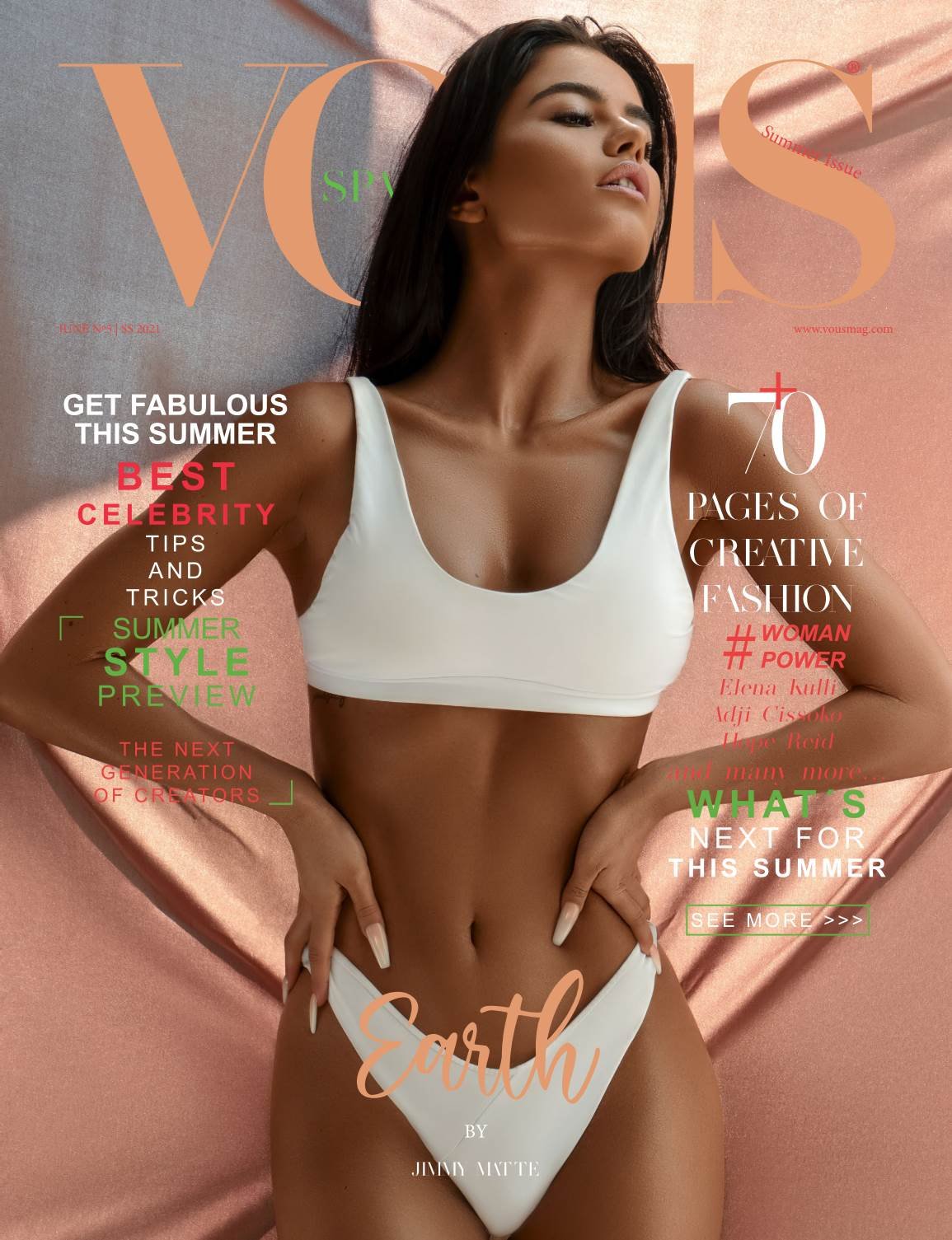 VOUS Magazine · The June Fashion & Beauty Edition · Vol.5 · 2021