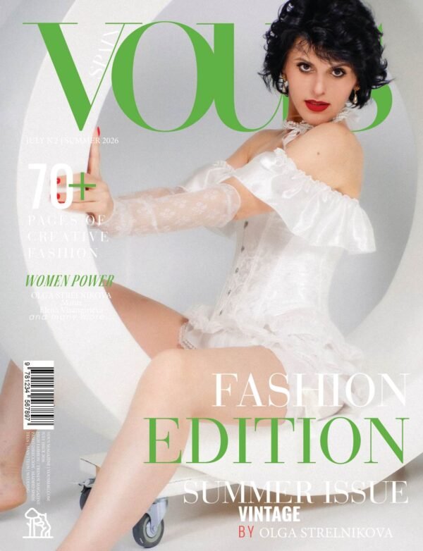 VOUS Magazine · The July Fashion Edition · Vol.2 · 2026 cover