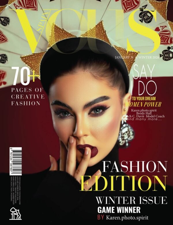 VOUS Magazine · The January Fashion Edition · Vol.4 · 2026 cover
