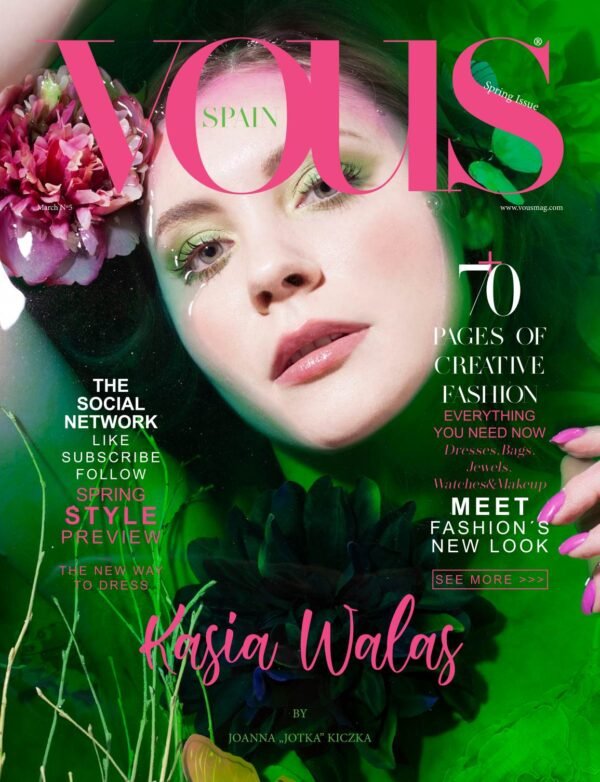 VOUS Magazine · The March Fashion & Beauty Edition · Vol.5 · 2021 cover