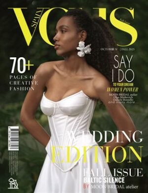 VOUS Magazine | The October Wedding Edition | Vol.1 | 2025 cover