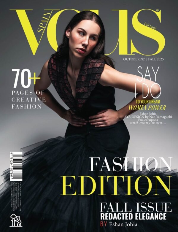 Redacted Elegance — VOUS Magazine · The October Fashion Edition · Vol.2 · 2025