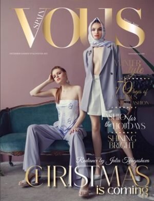 VOUS Magazine | The December Fashion & Beauty Edition | Vol.16 | 2022 cover