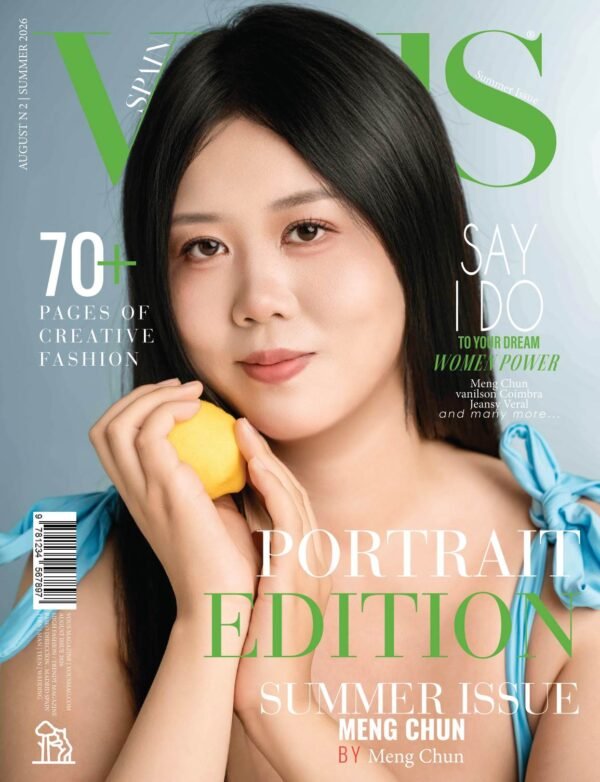 VOUS Magazine · The August Portrait Edition · Vol.2 · 2026 cover