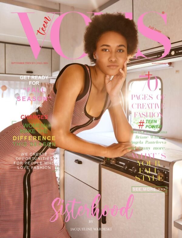 VOUS Magazine · The September Teen Edition · Vol.1 · 2021 cover