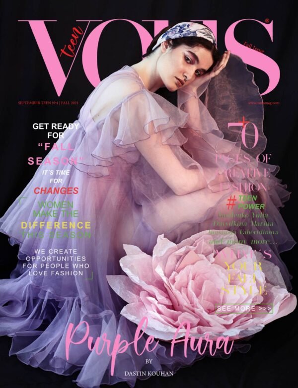 VOUS Magazine · The September Teen Edition · Vol.4 · 2021 cover