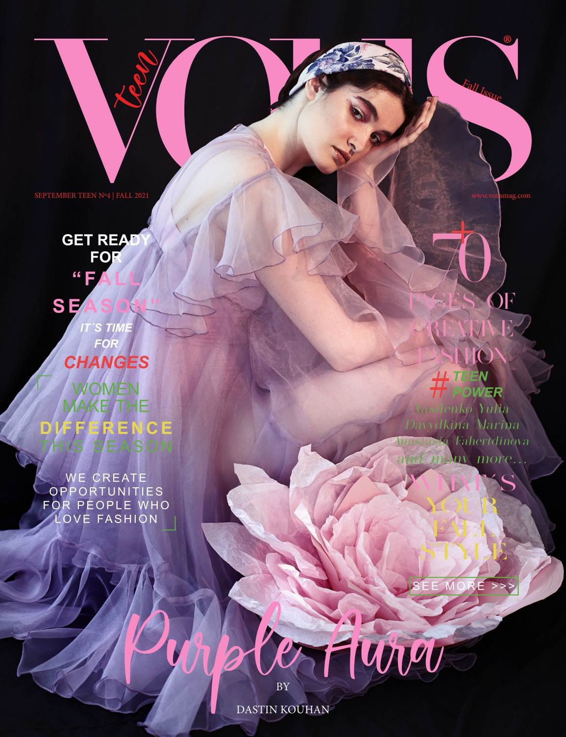 VOUS Magazine · The September Teen Edition · Vol.4 · 2021