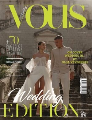 VOUS Magazine | The December Wedding Edition | Vol.2 | 2023 cover