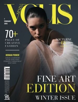 VOUS Magazine | The February Fine Art Edition | Vol.1 | 2025 cover
