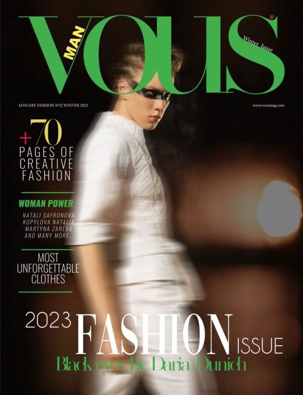 VOUS Magazine · The January Man Edition · Vol.2 · 2023 cover